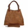 Geantă din Piele Modă Shopper Bag 2269-J Culoare Culoare